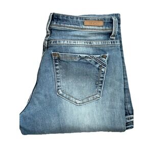 Buckle Black Candiani Italian Premium Denim Bootcut Jeans 29x32 Made in Milan